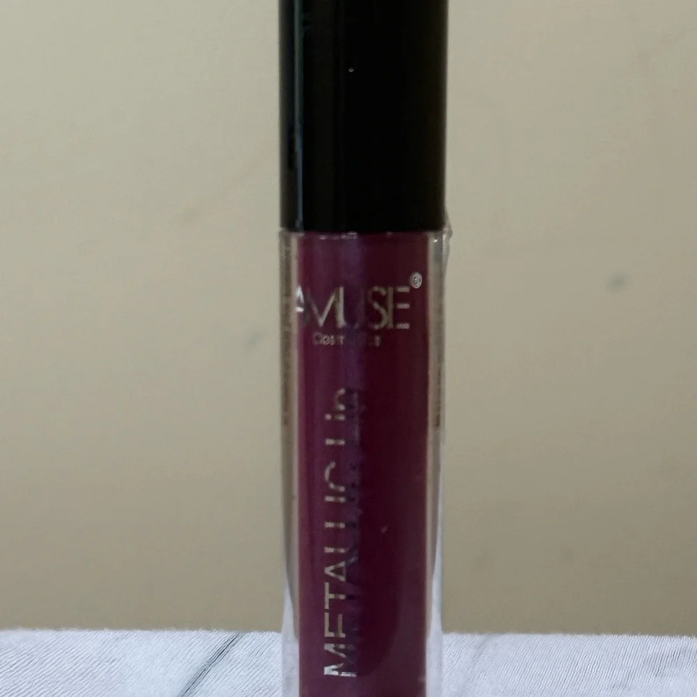 Purple Matte Lipstick Bold Makeup Essential